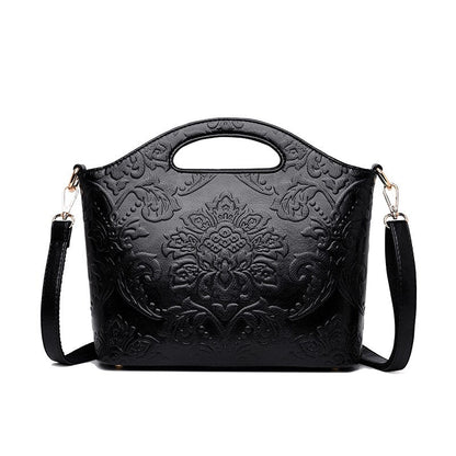 Classic Authentic Leather Ladies Handbag - Halri