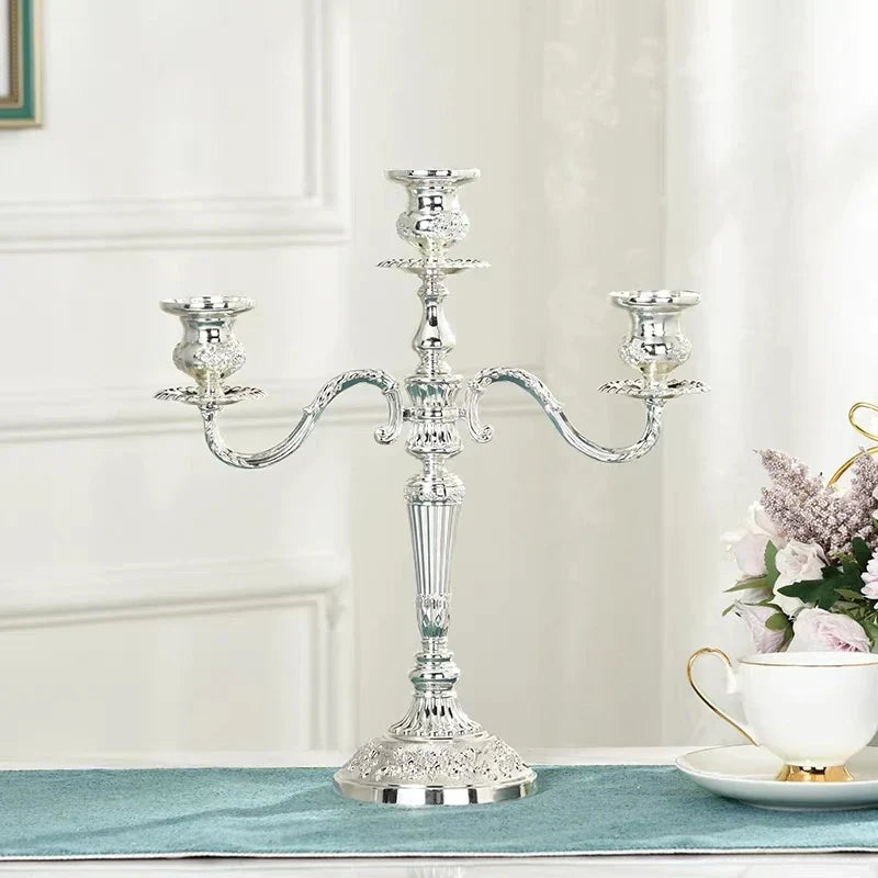 Luxurious Gold Candle Holder