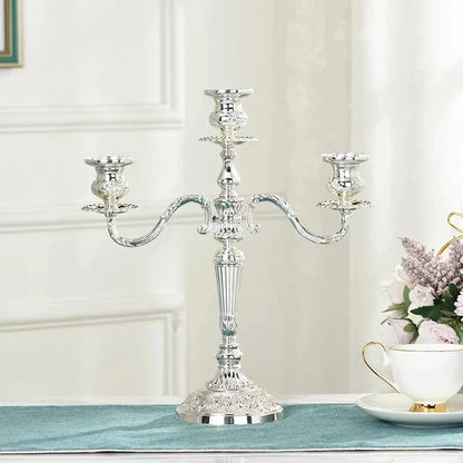 Luxurious Gold Candle Holder