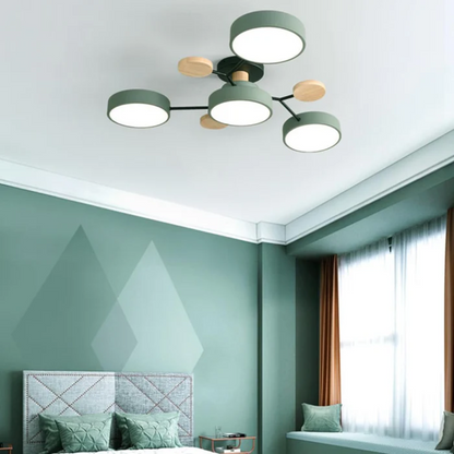 Contemporary Circular LED Ceiling Light - Halri