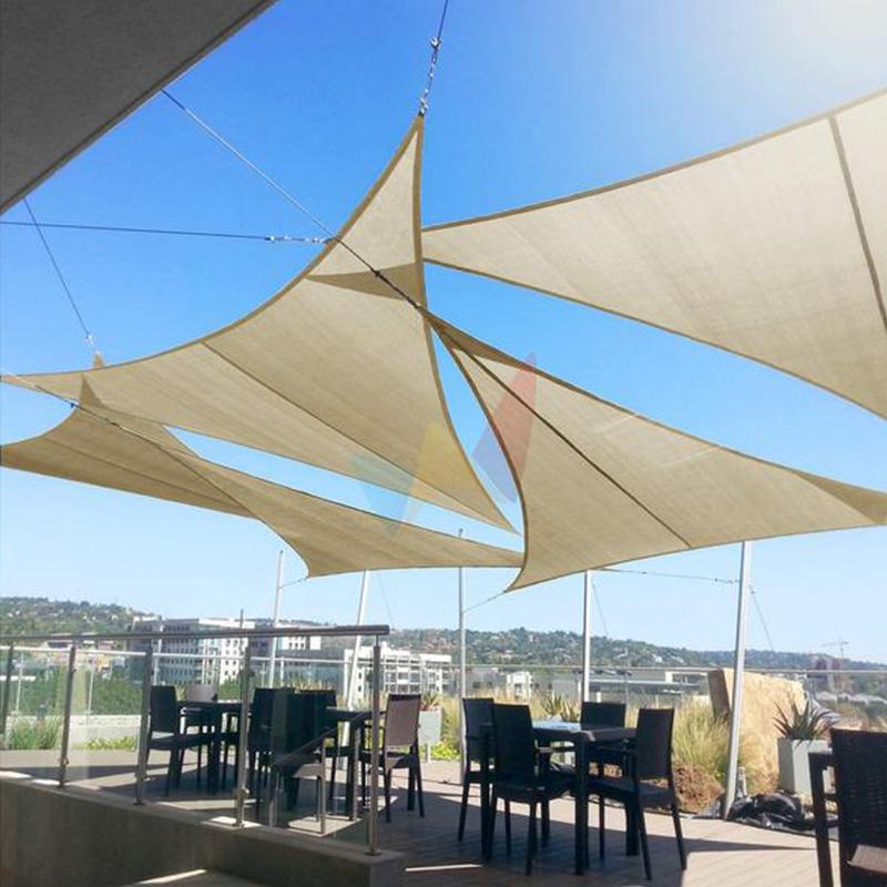 Stylish Triangle Outdoor Sun Shade - Halri