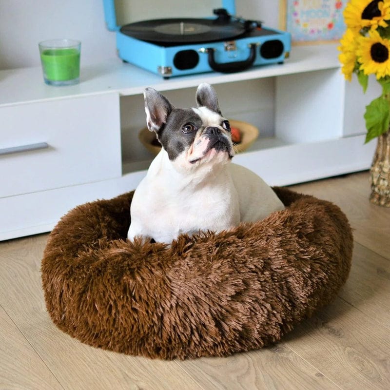 Cozy Plush Pet Bed for Dogs and Cats