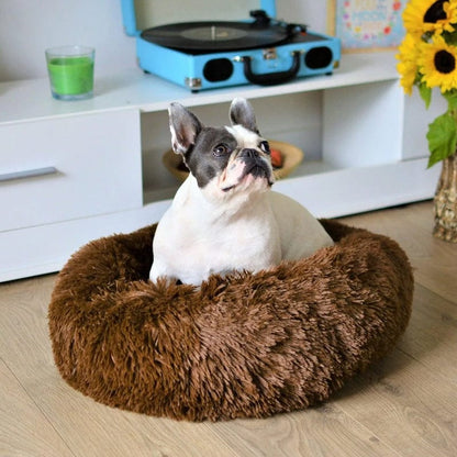 Cozy Plush Pet Bed for Dogs and Cats