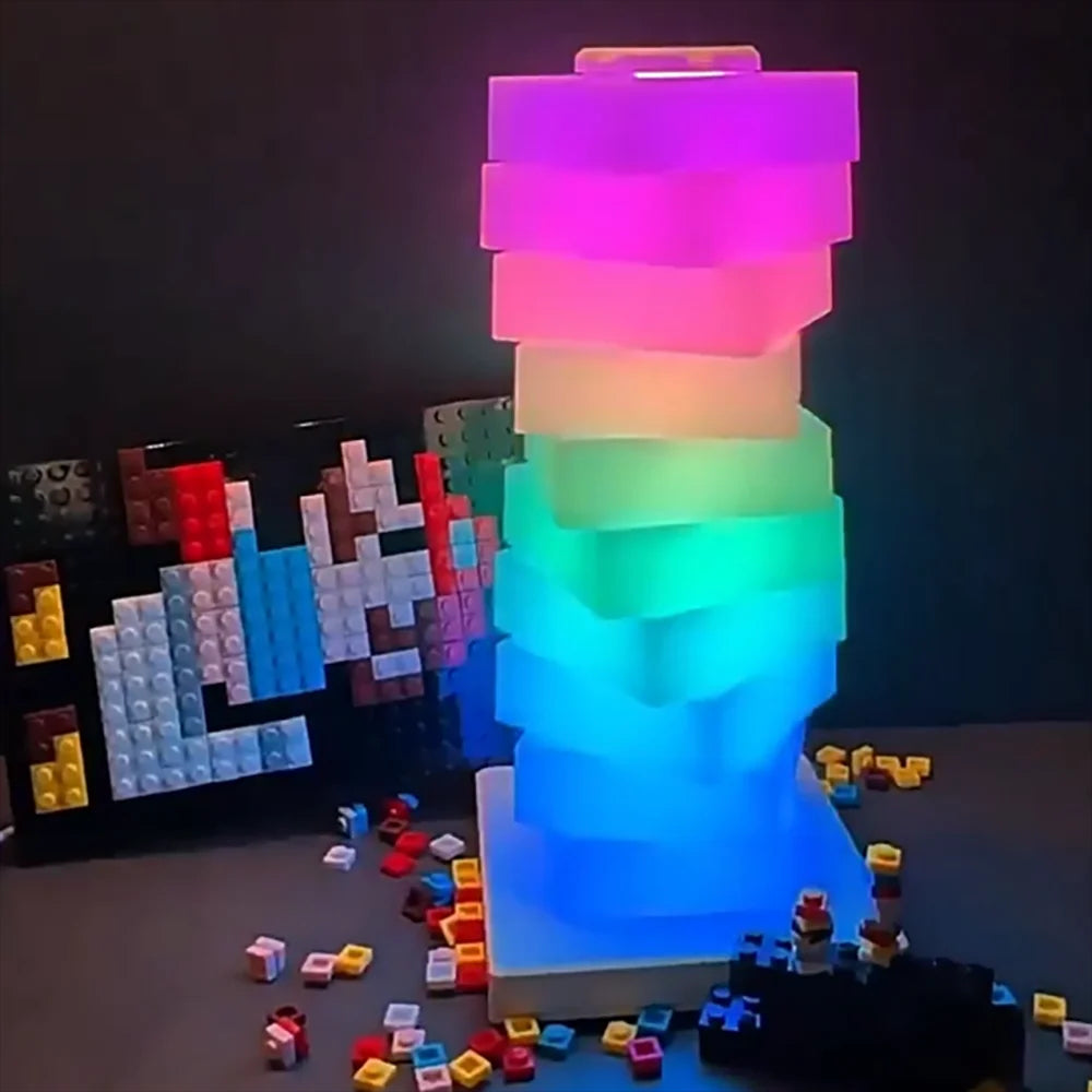 Colorful Touch Table Lamp with LED Light - Halri