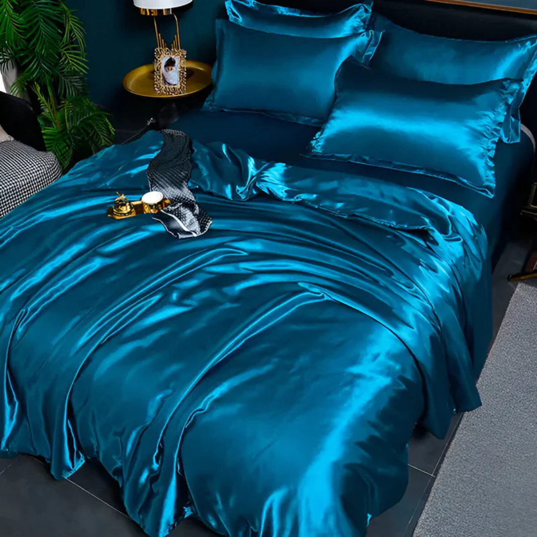Plush Silk Duvet Cover Set - Halri