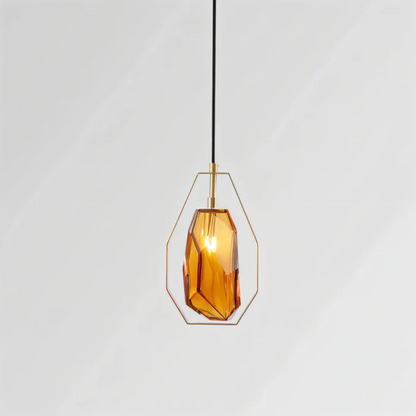 Simple Glass Drop Pendant Light - Halri