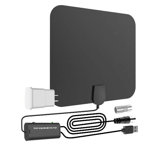 Long Range Indoor HDTV Antenna with Signal Amplifier - Halri