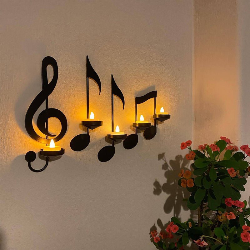 Luxurious Musical Note Chandelier Lamp - Halri