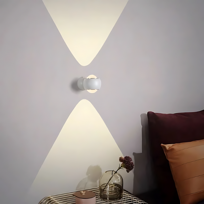 Wide Angle LED Wall Light - Halri