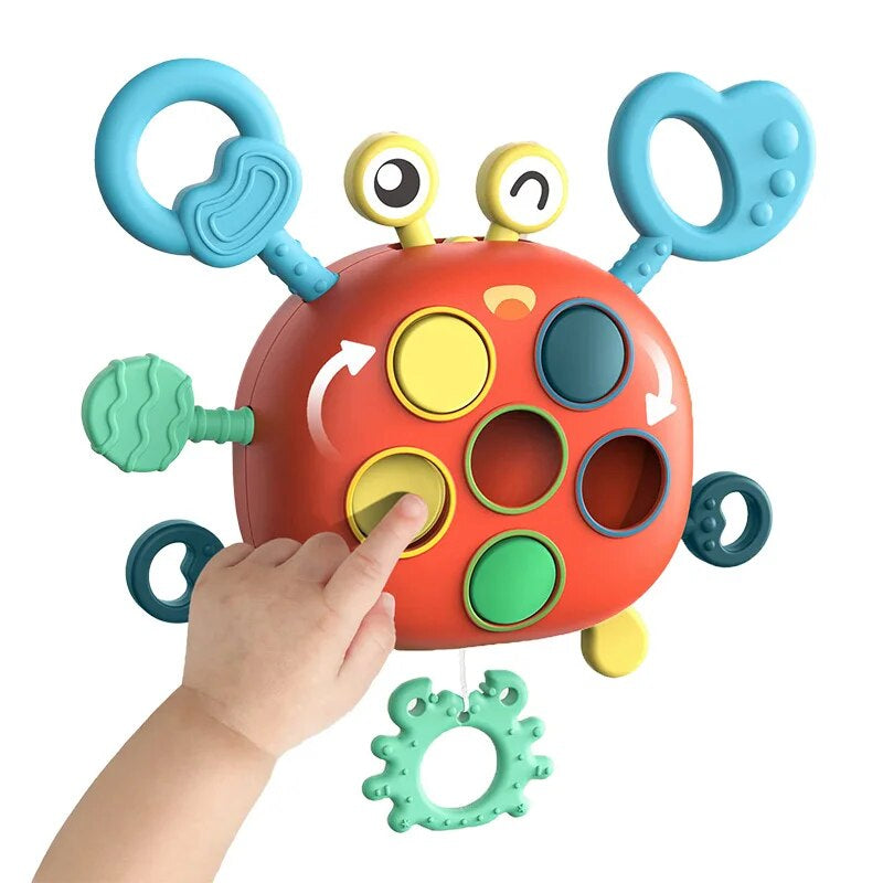 Soft Montessori Baby Toy for Eye Hand Coordination - Halri