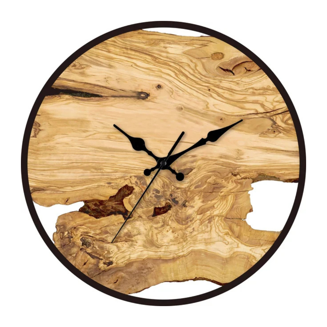 Simple Round Wall Clock in Modern Design - Halri