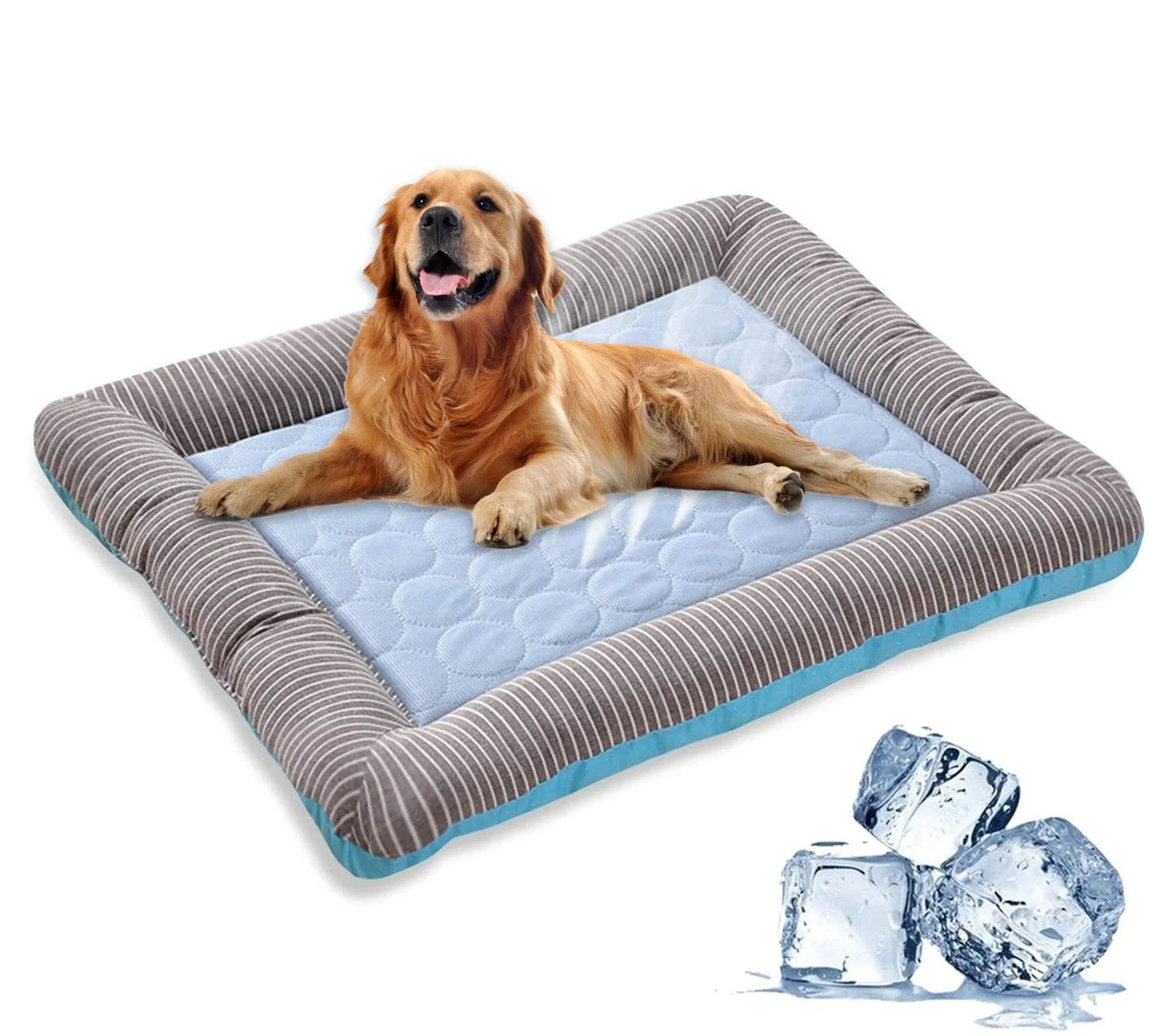 Breathable Pet Bed with Cooling Gel Fabric - Halri
