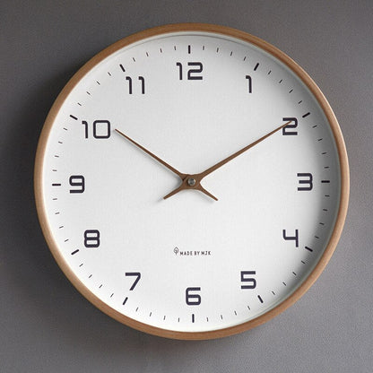 Natural Wood Wall Clock
