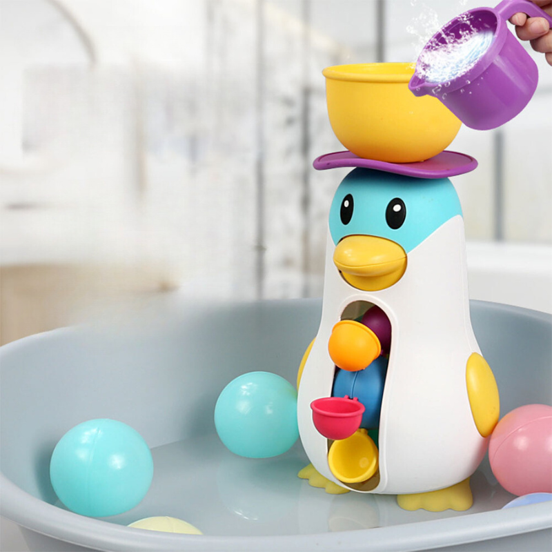 Fun Colorful Penguin Figurine - Halri