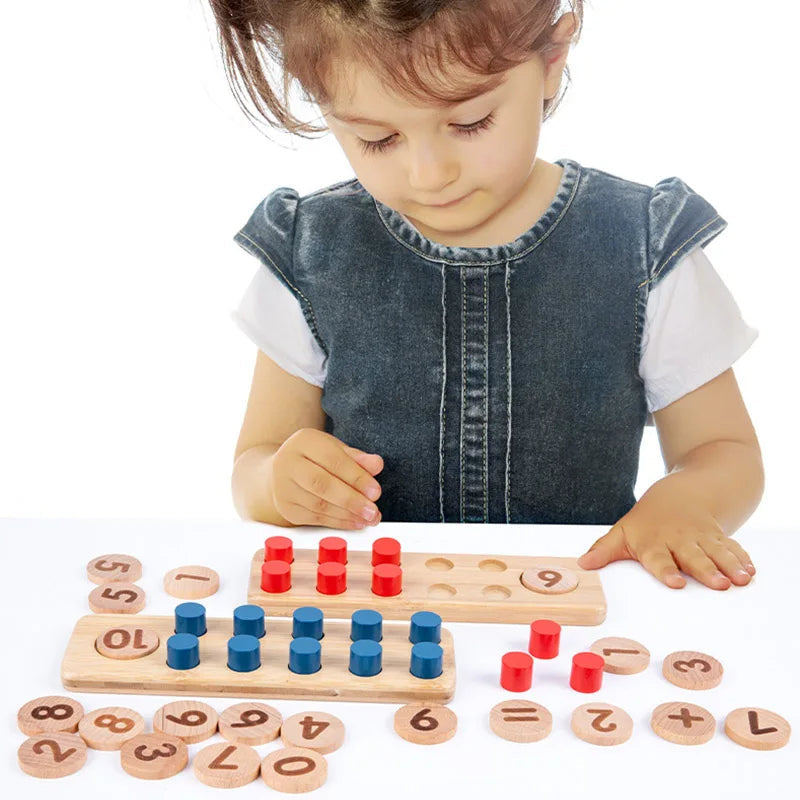 Fun Wooden Numbers Learning Toy - Halri
