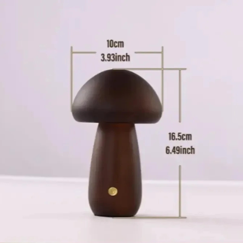 Soft Glow Mushroom Table Lamp