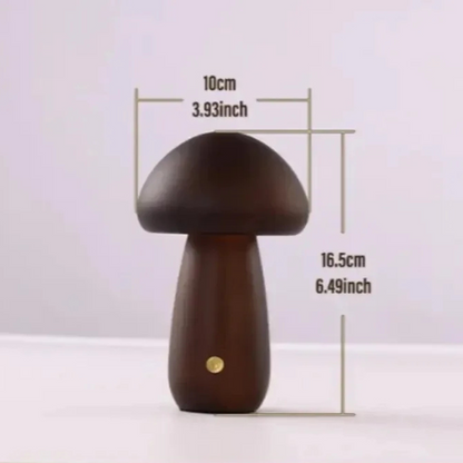Soft Glow Mushroom Table Lamp