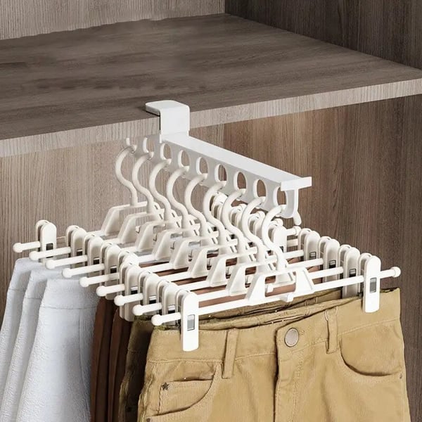 Space Saving Slide Out Clothing Rack - Halri