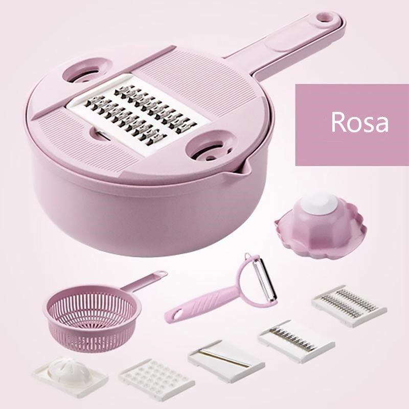 Practical 12pc Kitchen Veggie Chopper Set - Halri