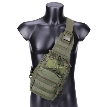 Durable Outdoor MOLLE Sling Backpack Bag