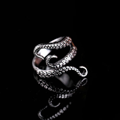 Classic Cat Lady Ring Adjustable Zinc Alloy Band