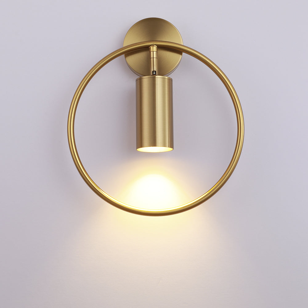 Luxurious Gold Finish Wall Lamp