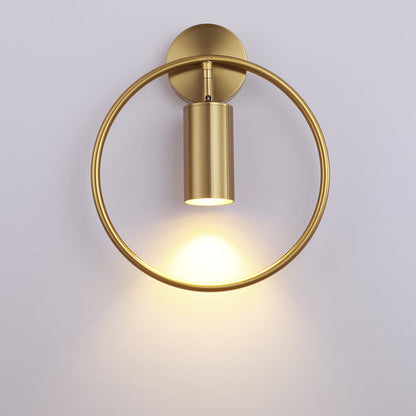Luxurious Gold Finish Wall Lamp