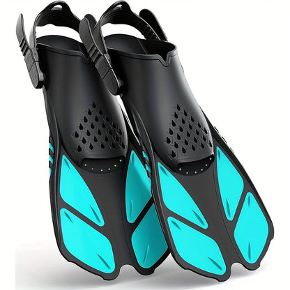 Compact Travel Snorkel Fins for Men Women
