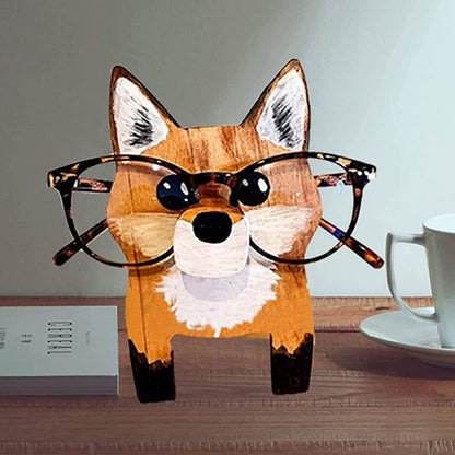 Fun Animal Wooden Eyeglass Holder