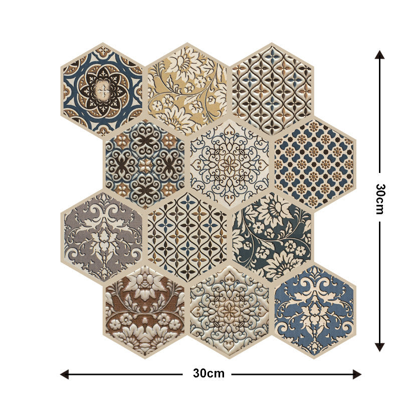 Sticky 3D Wall Tiles