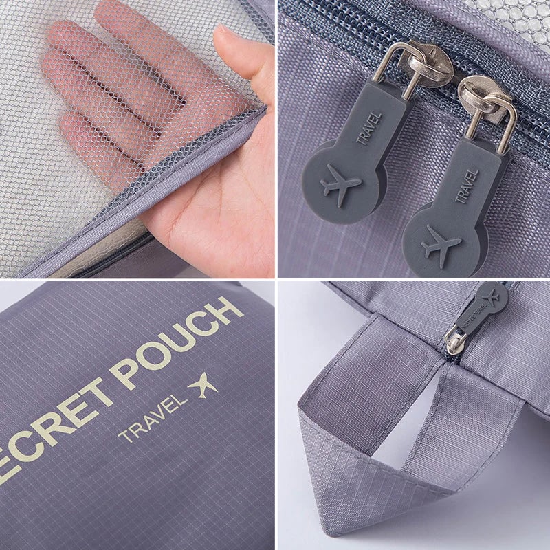 Spacious Travel Storage Bag Set with Extra Compartments