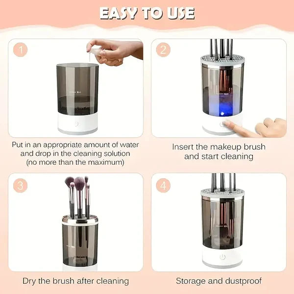 Easy to Use Makeup Brush Washing Tool