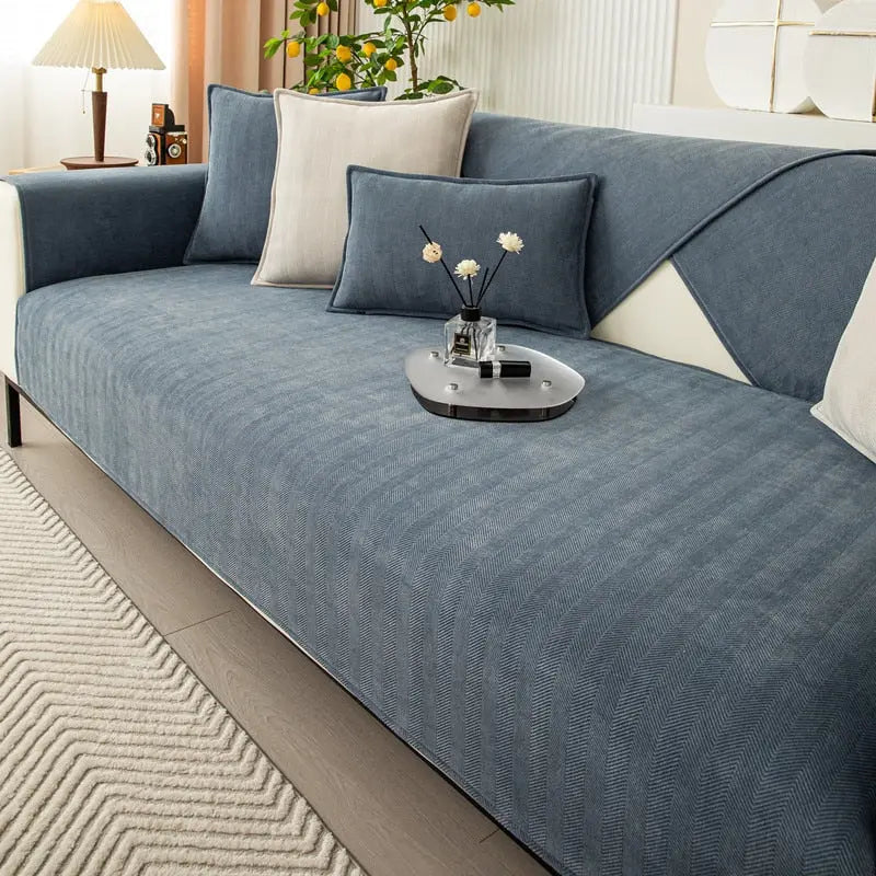 Halri | GripMeister Sofa cover — No more slipping, just pure relaxation on your sofa!