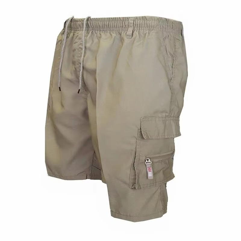 Comfortable Men's Relaxed Fit Cargo Shorts with Multiple Pockets