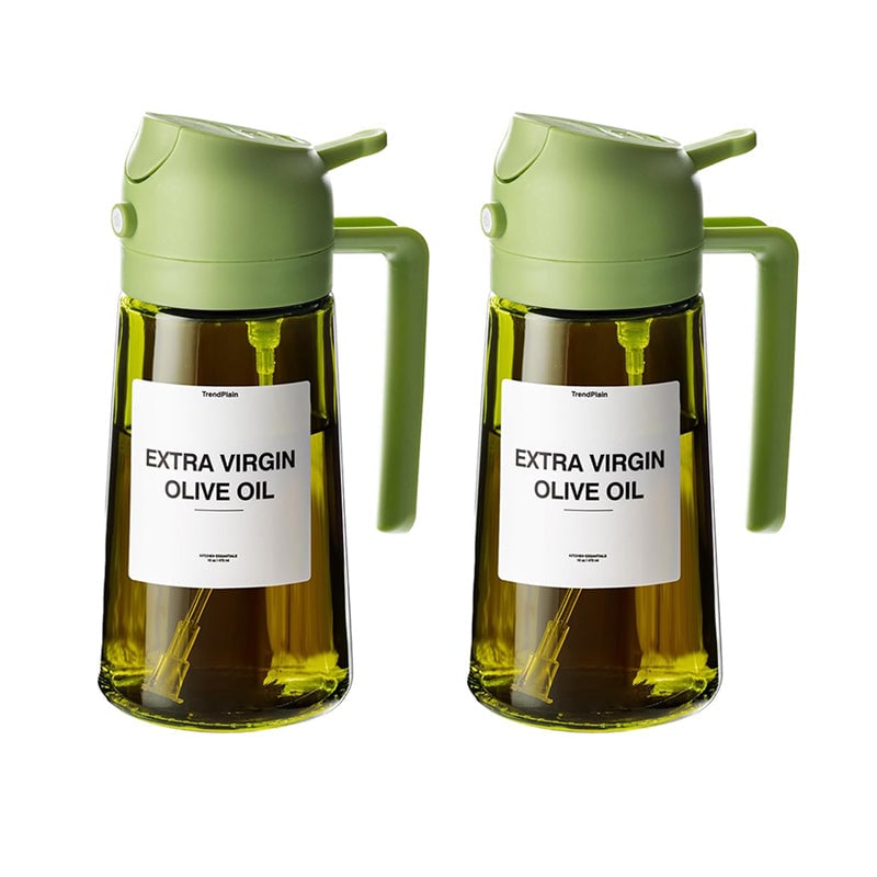Premium Glass Oil Spray Bottle Dispenser