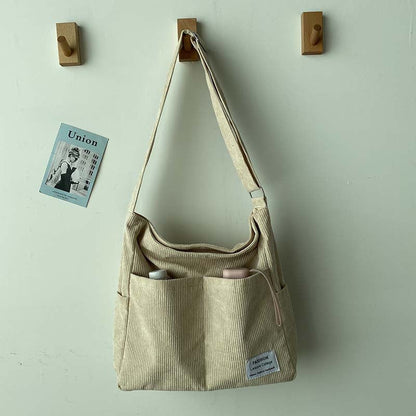Trendy Canvas Crossbody Purse