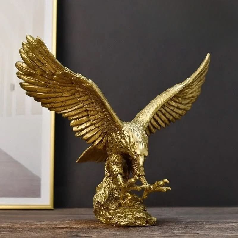 Exquisite Eagle Figurine – Premium Home Decoration - Halri