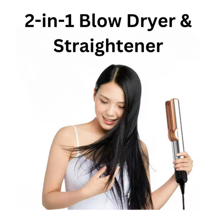 Easy Style Hair Dryer & Flat Iron Combo