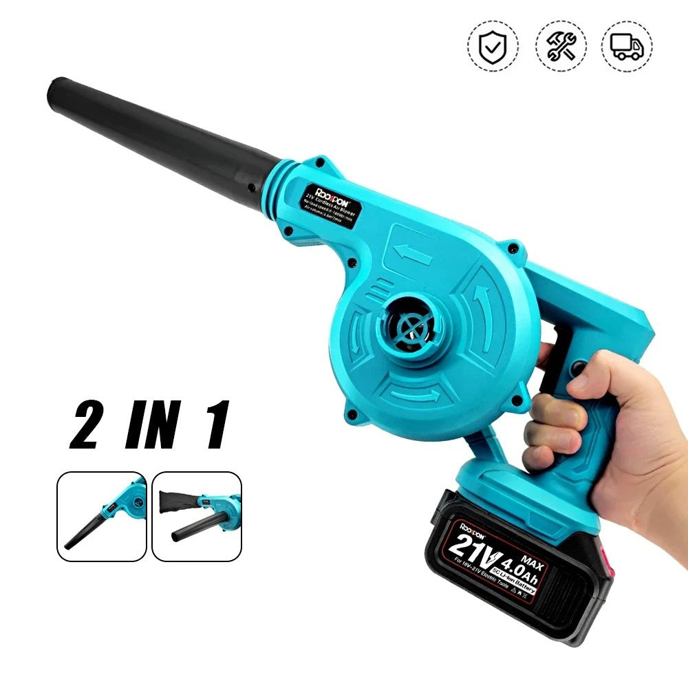 Compact Electric Leaf Blower Vacuum Cleaner - Halri