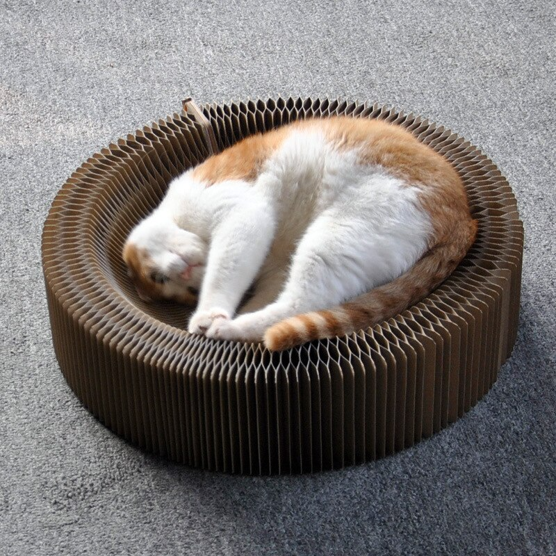 Foldable Cat Scratching Bed Board - Halri