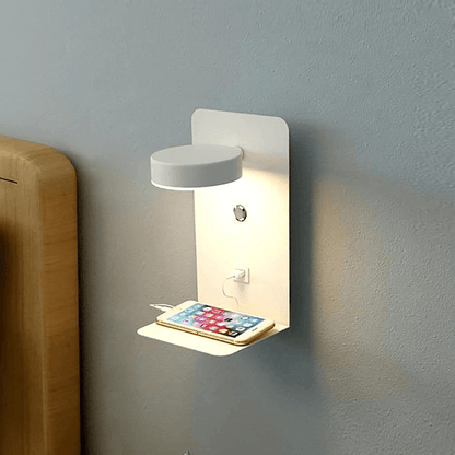 Compact USB Bedside Charging Station