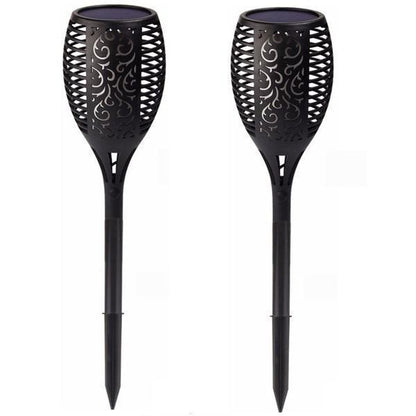 Outdoor LED Flicker Solar Lamp