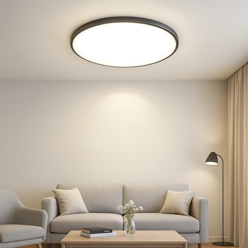 Circular LED Ceiling Light Fixture - Halri
