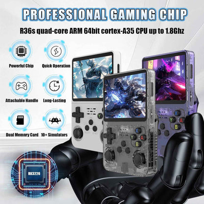 20000 Games of Pure Nostalgia! Handheld Console with 3.5-Inch IPS Screen