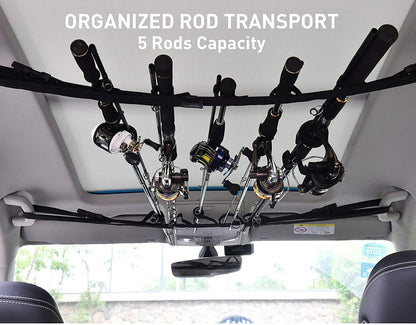 Fishing Rod Transport Bags (Holds 5 Rods) - Halri