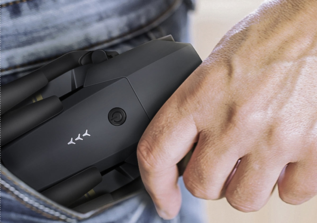 Portable HD Folding Selfie Drone with 2MP Camera