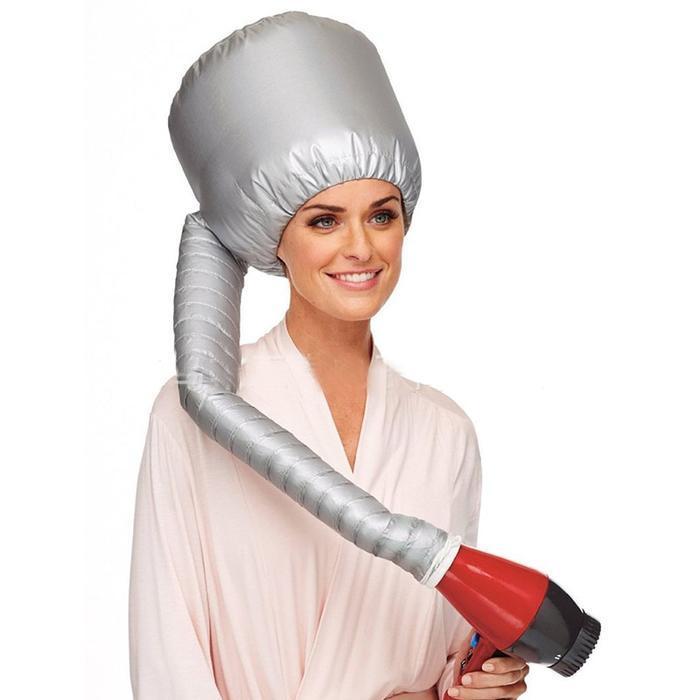 Compact Travel Hair Dryer Hood Cap - Halri