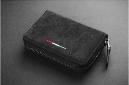 Slim Leather Card Wallet for Men and Women