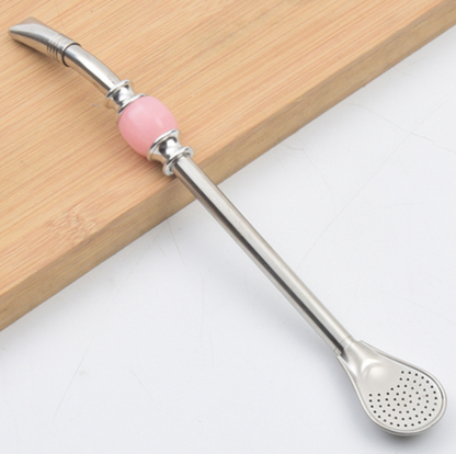 Premium Metal Reusable Straw Set with Filter & Cleaner
