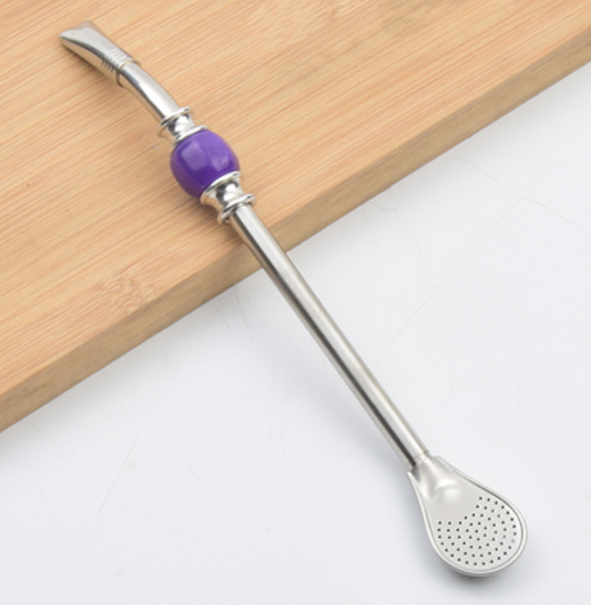 Premium Metal Reusable Straw Set with Filter & Cleaner